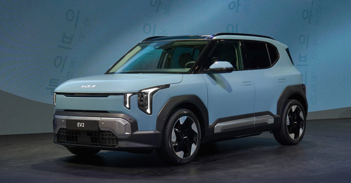 Electric Kia EV2 crossover entering production in February